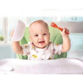 Babyjem Mama Kaşık Çatal Takımı ART-495 Turuncu - 2