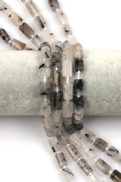 Rutil Kuvars Doğal Taş Dizi Boru Kesim thumbnail 1