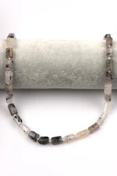 Rutil Kuvars Doğal Taş Dizi Boru Kesim thumbnail 2