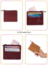 Grande Hakiki Deri Erkek Cüzdan Buz Mavi 820 thumbnail 2