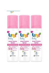 Uni Baby Kolay Saç Tarama Spreyi 200 ml Zor Taranan Saçlara Özel 3 Adet - 1