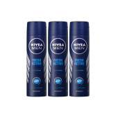 Nivea Men Sprey Deodorant Fresh Active 150 ml 3 Adet - 1