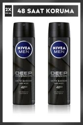 Nivea Men Sprey Deodorant Deep Dimension 2 Adet thumbnail 1