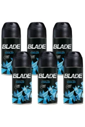 Blade Cooler Erkek Sprey Deodorant 150 ml 6 Adet - 1