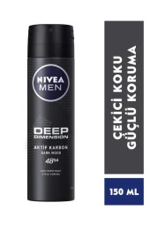 Nivea Men Deep Dimension Sprey Deodorant 150 ml - 1