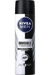 Nivea Men Sprey Deodorant Black & White Original 150 ml - 1