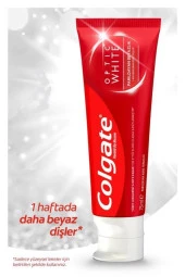 Colgate Optic White Parıldayan Diş Macunu 75 ml 2 Adet thumbnail 2