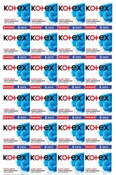 Kotex UltraTekli Gece Hijyenik Ped 6'lı 24 Paket - 1