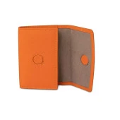 Grande Hakiki Deri Kartlık Turuncu 841 thumbnail 3