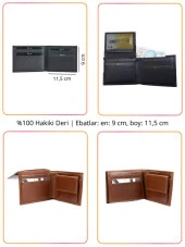 Grande Hakiki Deri Erkek Cüzdan Taba 1715 thumbnail 2