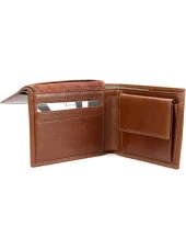 Grande Hakiki Deri Erkek Cüzdan Taba 1715 thumbnail 5