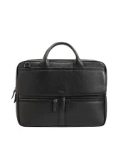 Grande Erkek Hakiki Deri Evrak Çantası Siyah  6871 thumbnail 1