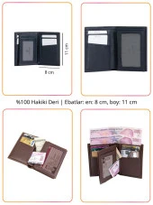 Grande Hakiki Deri Erkek Cüzdan Siyah 1729 thumbnail 5