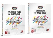 3D Yayınları LGS Simülasyon T.C. İnkilap Tarihi ve Atatürkçülük - Din Kültürü ve Ahlak Bilgisi Denemeleri (2 Kitap) - 1
