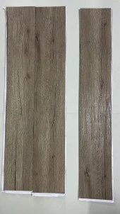 Renkli Duvarlar Kendinden Yapışkanlı Silinebilir Koyu Kılçıklı Gri Parlak PVC Esnek Zemin Yer Duvar Döşeme Parke thumbnail 2