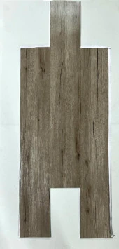 Renkli Duvarlar Kendinden Yapışkanlı Silinebilir Koyu Kılçıklı Gri Parlak PVC Esnek Zemin Yer Duvar Döşeme Parke thumbnail 3