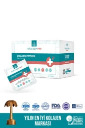 Naturagen Pro Kolajen Beauty Assist 30'lu Saşe Yeşil Elma Aromalı-tip1&tip3 -8.000mg Hidrolize Collagen Peptit - 1