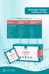 Naturagen Collagen Beauty 30'Lu Saşe Şeftali Aromalı Tip 1 & Tip 3 - 8.000 Mg Hidrolize Toz Kolajen - 2