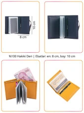 Grande Hakiki Deri Erkek Cüzdanı Sarı 325 thumbnail 2