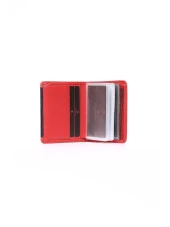 Grande Hakiki Deri Erkek Cüzdanı Kırmızı 702 thumbnail 3