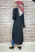 Moda Çizgi Desenli Tunik - 5