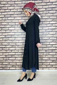Moda Çizgi Desenli Tunik - 3