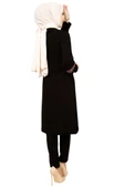 Moda Çizgi Desenli Tunik - 4