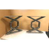 Ahşap Mobilya Ayağı Masa Ayağı Metal Yemek Masası Ayağı thumbnail 9