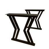 Metal Siyah Masa Ayağı Dekoratif Masa Ayakları Ofis Masası Ayağı thumbnail 1