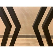 Metal Siyah Masa Ayağı Dekoratif Masa Ayakları Ofis Masası Ayağı thumbnail 5