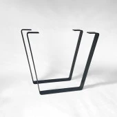 U Masa Ayağı Yemek Masası Ayağı Lama Tasarım Masa Ayağı thumbnail 7