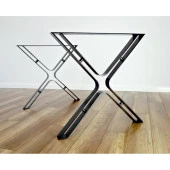 Ofis Masa Ayağı Metal Çapraz Ayak Masa Lama Masa Ayağı thumbnail 2