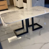 Cam Masa Ayağı Mermer Masa Ayağı Demir Masa Bacağı thumbnail 2