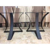 Mobilya Ayağı Metal Doğal Ahşaplı Masa Modeli thumbnail 5