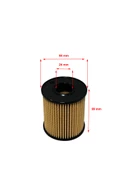 Mini Cooper Clubman,Countryman,Paceman R55, R56, R57, R58, R59, R60, R61 1.6 2006-2018 Yağ Filtresi - 2