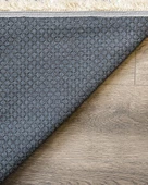 Modern Bej Eskitme Dijital Baskı Yıkanabilir Hipoalerjenik Kaymaz Taban Halı Yolluk thumbnail 7