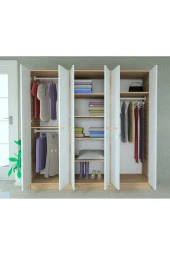 Mobilique  6 Kapaklı Side Gardırop Çam - 2