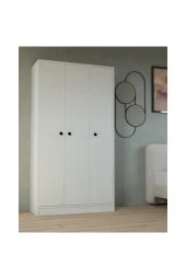 Mobilique 3Kapaklı Karaca Raflı Dolap - 4