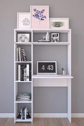 Tiamob Kosta Tek Kitaplıklı Çalışma Masası - 1