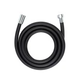 Wenko Pvc Duş Hortumu 175 cm Siyah Anti Twist-Made in Germany - 2