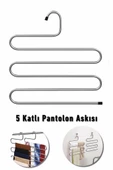 Mithra Life Metal 5 katlı Pantolon Eşarp Askısı MIT1029 - 1