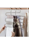 Mithra Life 2 Adet Metal 5 katlı Pantolon Eşarp Askısı MIT1030 - 1