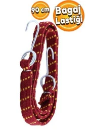 Geniş Kancalı Oto Araç Araba Bagaj Lastiği Bisiklet Sabitleme Yük Taşıma Lastik 20MmX90Cm - 2