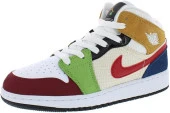 Nike Air Jordan 1 Mid Patchwork Multico - Dr6957-100 - 3