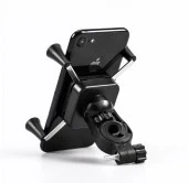 Xbyc 2084-2 360 Derece Dönebilen Bisiklet Ahtapot Telefon Tutucu Siyah - 2