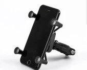 Xbyc 2084-2 360 Derece Dönebilen Bisiklet Ahtapot Telefon Tutucu Siyah - 5