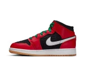 Nike Jordan 1 Mid Se Christmas (GS) - Dq8418-006 Kadın Jordan Spor Ayakkabısı - 2