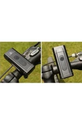 XBYC 6127 800 Lümen Bisiklet Ön Lamba Far Aydınlatma Usb Şarjlı Siyah thumbnail 4