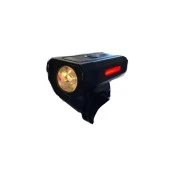 XBYC 6127 800 Lümen Bisiklet Ön Lamba Far Aydınlatma Usb Şarjlı Siyah thumbnail 9