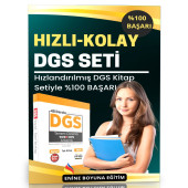 Hızlı-KOLAY DGS Seti (Video ANLATIMLI Süper Kitap) - 1